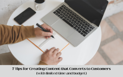 Seven Tips for Creating Content That Converts